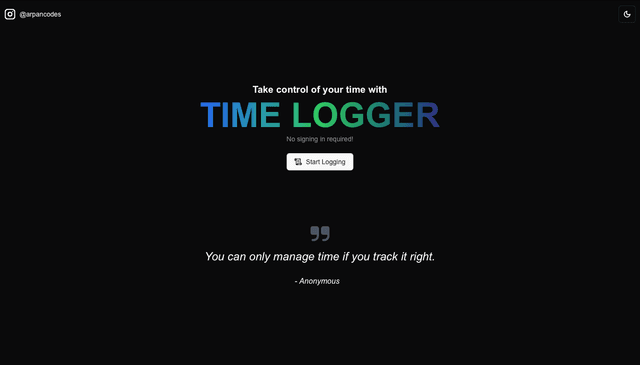Time Logger